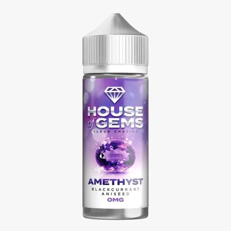GEMSTONE HOUSE OF GEMS E-Liquid Vape Juice – 100ML 0mg Nicotine – All Flavors