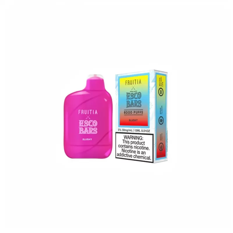 Fruitia X Esco Bars 6000 Mesh Rechargeable Vape - Bangvapeaustralia - Image 2