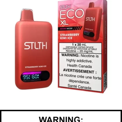 Strawberry Kiwi Ice STLTH ECO XL Disposable Vape