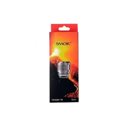 TFV8 Baby Vape Coils by SMOK (5 Pack) - 0.15 Ohm - T8