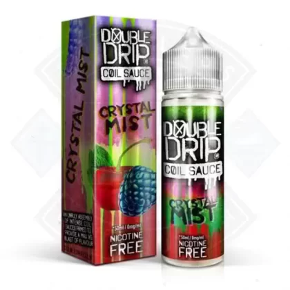 Double Drip Crystal Mist 0mg 50ml Shortfill - Eliquidsupply