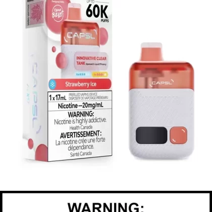 Strawberry Ice CAPSL Disposable Vape