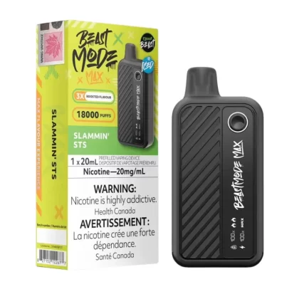 Beast Mode Max 18K Slammin’ Sts Iced Disposable Vape