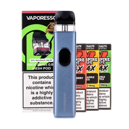 Vaporesso XROS 5 Pod Kit Bundle - Cosmic Black / 0.8ohm