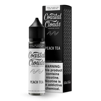 Coastal Clouds - Peach Tea - 60ML E-Liquid - 3MG