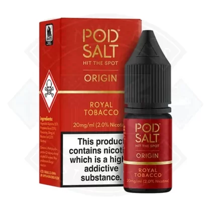 Pod Salt Origin – Royal Tobacco 10ml - Size#11mg>20mg