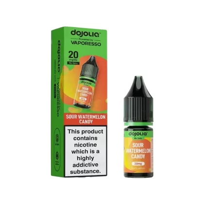 Vaporesso DojoLiq Sour Watermelon Candy Nic Salt - 10 Pack - 20mg