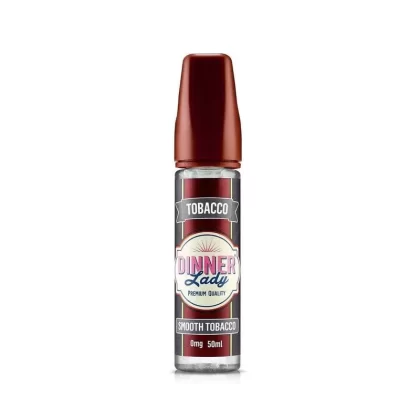 Dinner Lady 50ml Shortfill – Tobacco Range – Smooth Tobacco