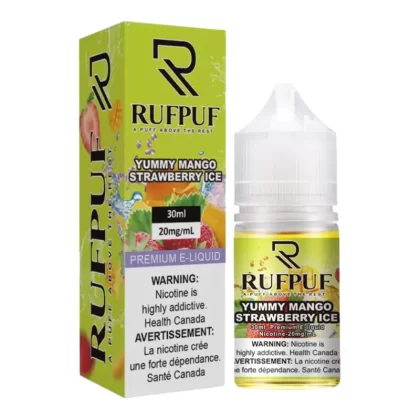 RufPuf Yummy Mango Strawberry Ice – 30ml (20mg, 35mg and 50mg) - Vapebazaar Pk