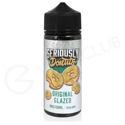 Original Glazed Shortfill E-Liquid by Seriously Donuts 100ml - Ecigpremium