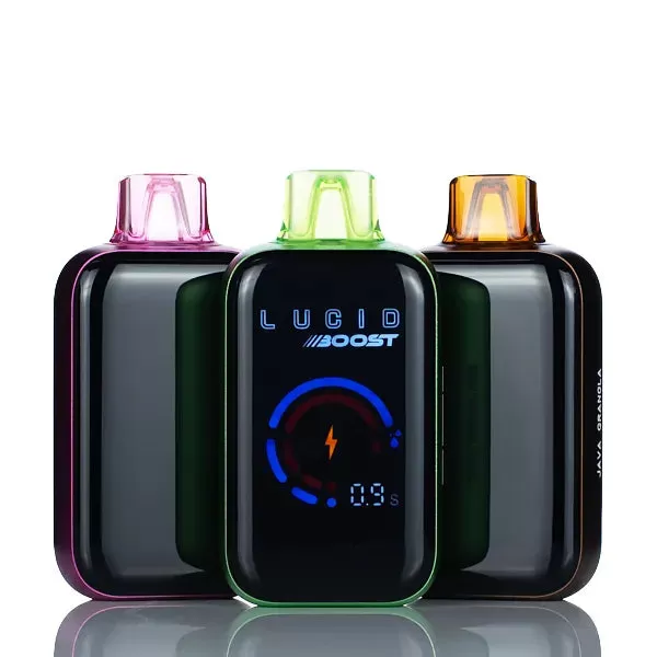 Lucid Boost 20k 20123 Puffs Dual Mesh Disposable Vape - 18ml (DISCONTINUED) - Yogi - Miami Mint