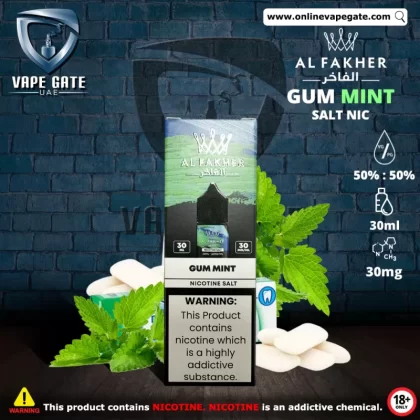 Al Fakher - Gum Mint Saltnic 30ml - 30 mg / 30 ml