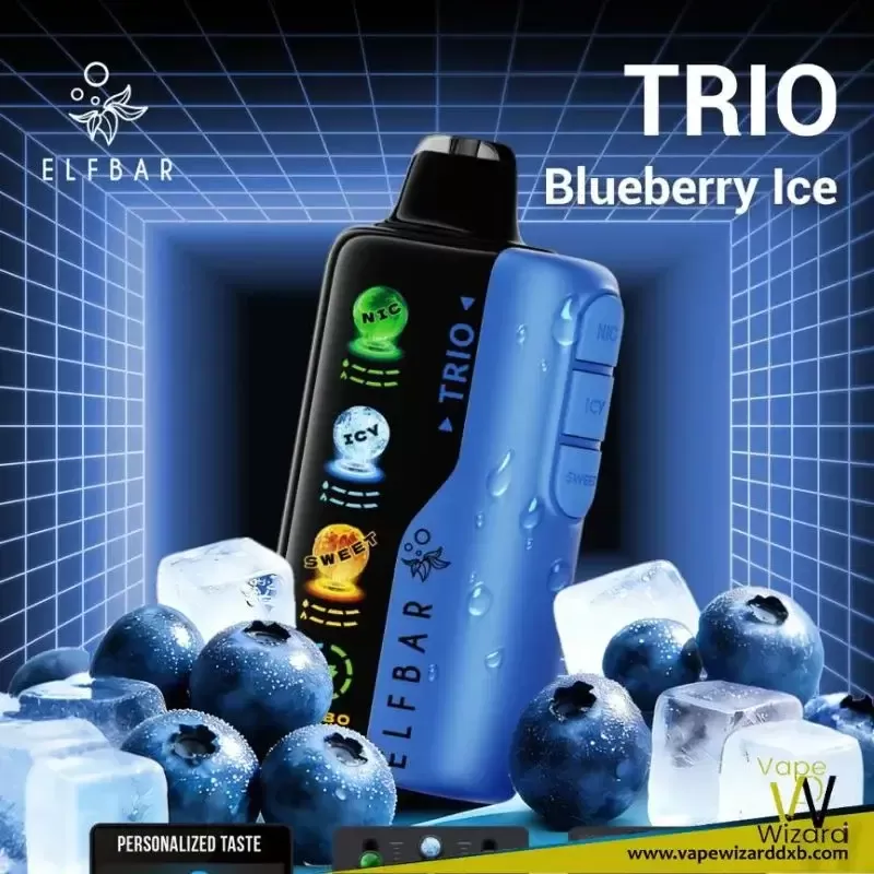 Elfbar Trio 40000 Puffs 50mg Nicotine 4 Mesh Coil Disposable Vape - Vapewizarddxb - Image 3
