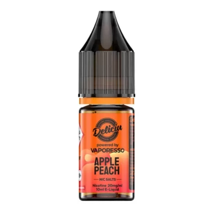 Apple Peach Nic Salt E-Liquid by Deliciu (10ml)