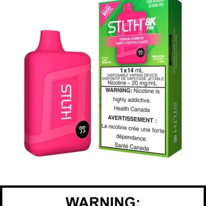 Tropical Storm Ice STLTH 8K Pro Disposable Vape