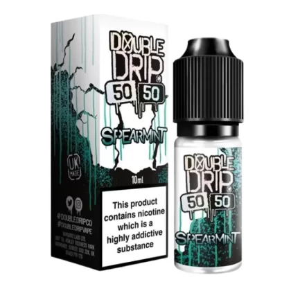 Spearmint E-Liquid 50/50 Series by Double Drip (10ml) - 3mg
