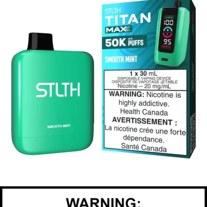 Smooth Mint STLTH Titan Max Disposable Vape