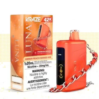 Kraze Luna – Amber Peach Mango Ice