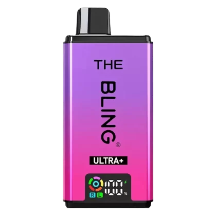The Bling Ultra Plus 30K Blue Razz Cherry / Blue Razz Lemonade Prefilled Pod Kit
