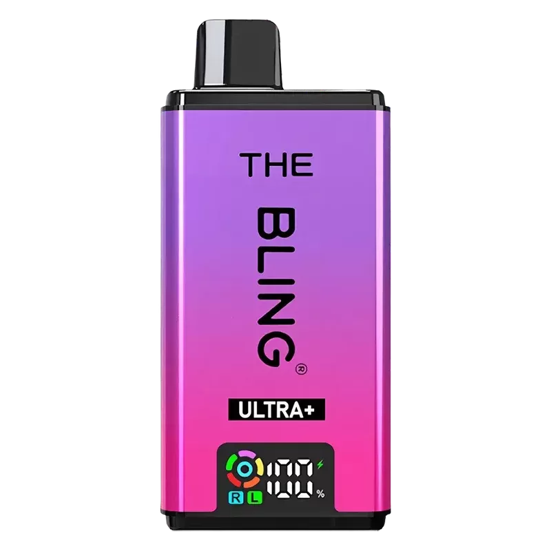 The Bling Ultra Plus 30K Blue Razz Cherry / Blue Razz Lemonade Prefilled Pod Kit