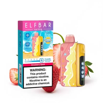 Elf Bar Ice King 40K 40000 Puffs Disposable Vape Summer Edition - Mineral Water, Super TieGuanYin; Inquiry