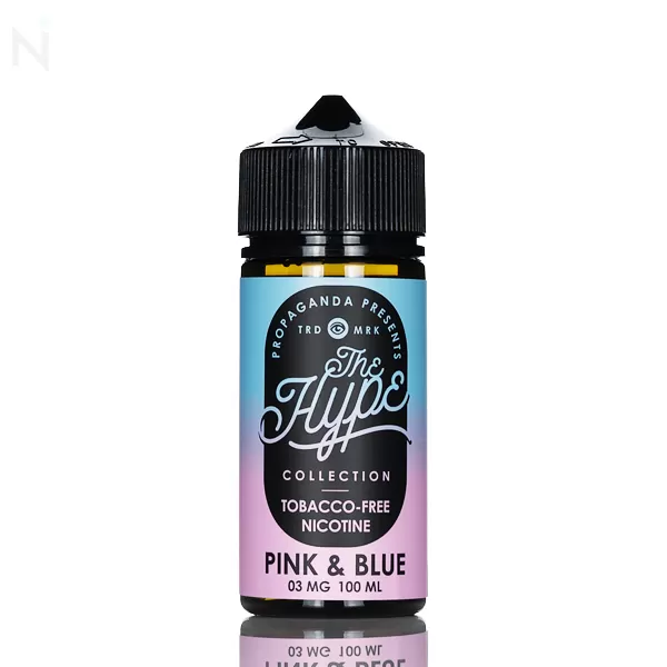 The HYPE by Propaganda E-Liquid - Pink & Blue - 100ml - Image 2