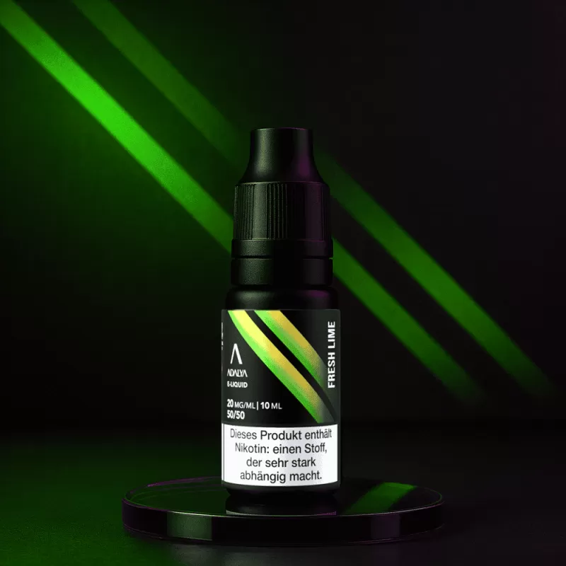 Adalya Liquid – Fresh Lime - 20mg/ml, 10mg/ml; Propylenglykol, pflanzliches Glycerin
