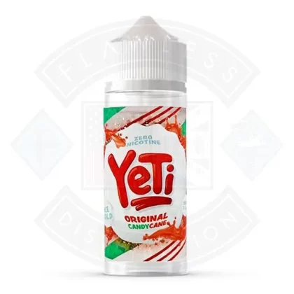 Yeti Original Candy Cane 0mg 100ml Shortfill E-Liquid