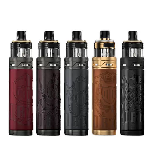 VOOPOO Drag S 60W PnP-X Pod Mod Kit - Eagle Black, Knight Chestnut (28A67C)
