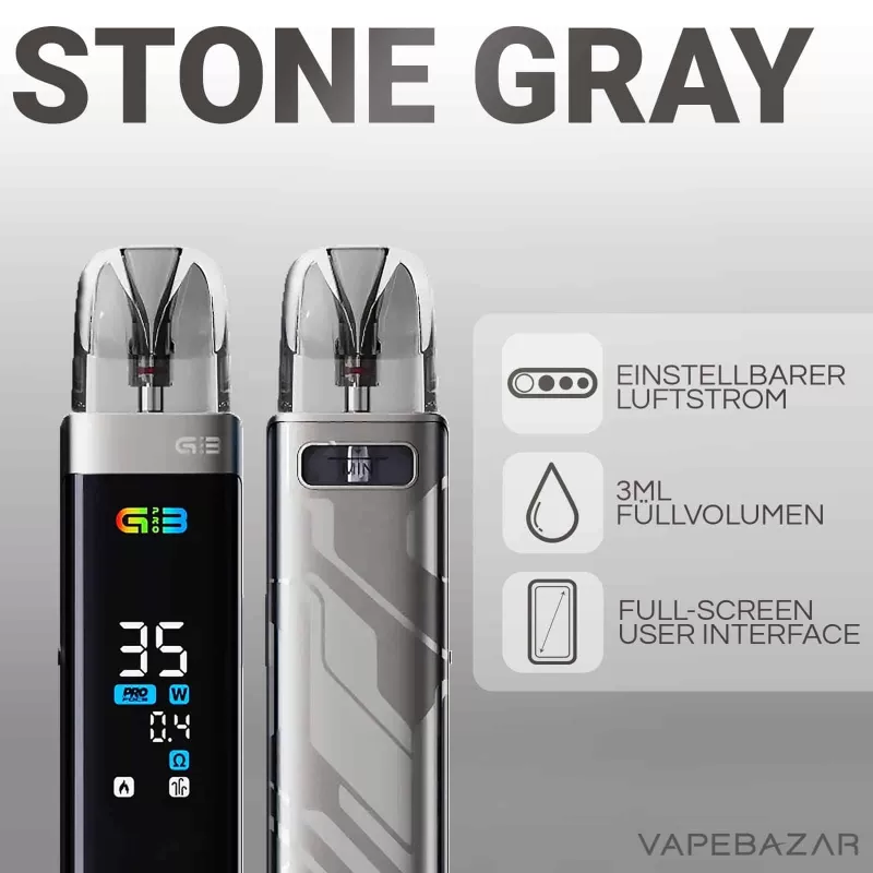 UWELL Caliburn G3 Pro – Stone Gray - Image 2