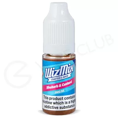 Rhubarb & Custard E-Liquid by Wizmix