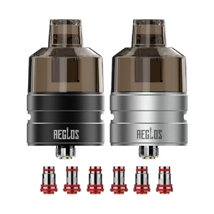 Uwell Aeglos Pod Tank with 6 Coils 4.5ml - Matte Black