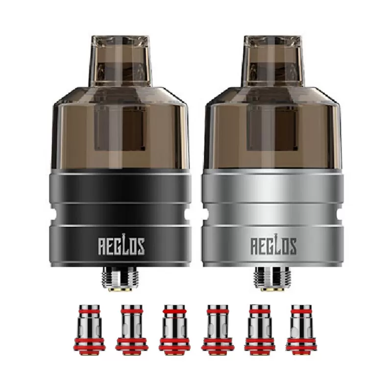 Uwell Aeglos Pod Tank with 6 Coils 4.5ml - Matte Black