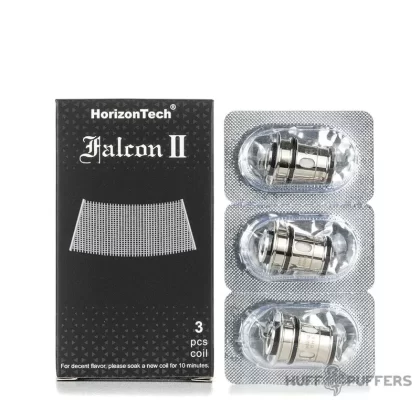 Horizon Falcon 2 Coils - Resistance#Wood Pulp + Cotton 0.14 ohm