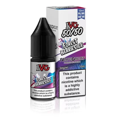 IVG 50/50 Forest Berries Ice 10ml Nic Salt Vape Juice - Strength 3mg