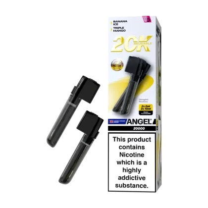 Yellow Edition Vapes Bars Angel 20k Refill Pack - 20mg - Vape Product