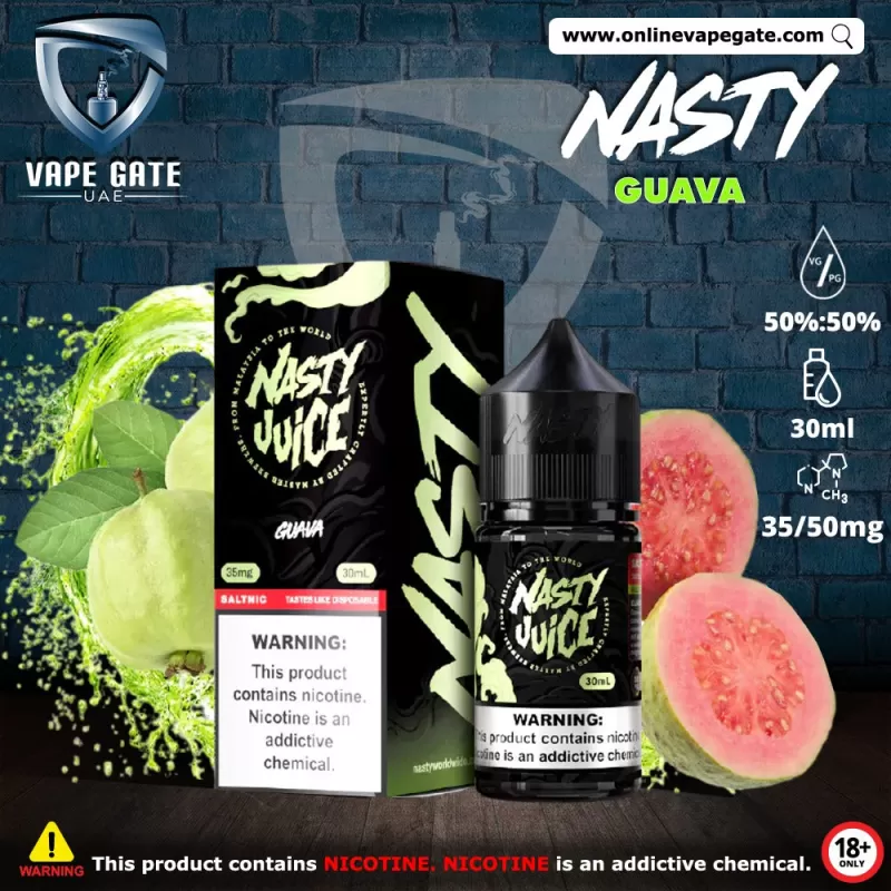 Guava - Nasty 30ml - 50 mg / 30 ml