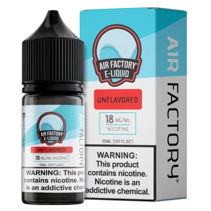Unflavored Air Factory Salt - Site#VAP~Nicotine#18mg>36mg