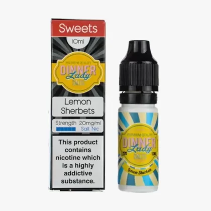Lemon Sherbets Nic Salt E-Liquid by Dinner Lady - 10mg