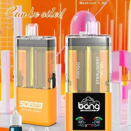 Bang 50000 Disposable Vape | 50K Puffs, 12 Flavors, Rechargeable