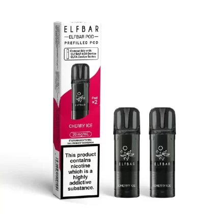 Elf bar 600 Prefilled Pod Cherry Ice - Ecigpremium