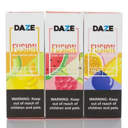 7 Daze Fusion - No Nicotine Vape Juice - 100ml - Kiwi Passionfruit Guava