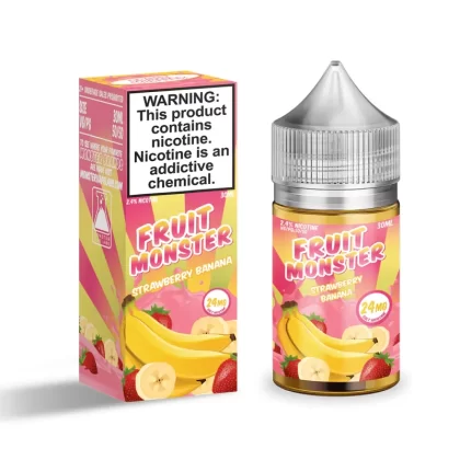 Fruit Monster Strawberry Banana Salt 30ml - Vape Product, Vape Product