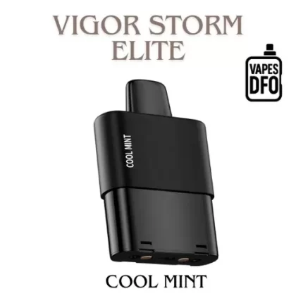 Cool Mint – Elite – POD - Vigor Storm / Rechargeable / Medium / Tobacco / Mint