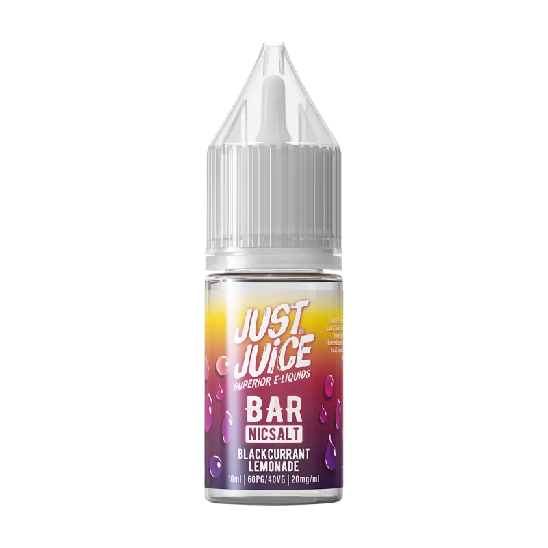 Blackcurrant Lemonade Nic Salt by Just Juice Bar - Vapeshop Co - Image 3