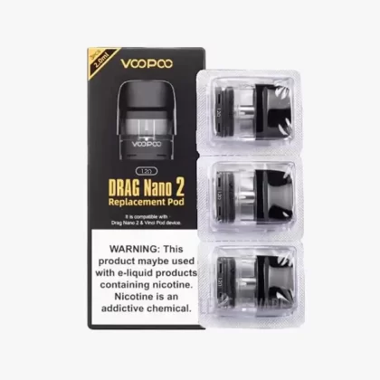 Voopoo Drag Nano 2 Replacement Pods - Pack Of 3