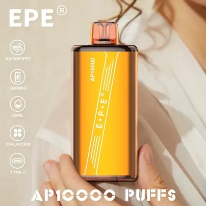 Original EPE AP10000 Rechargeable Disposable Vape Device Pen Stick 10000 PUFFS 500 mAh ( Worldwide)