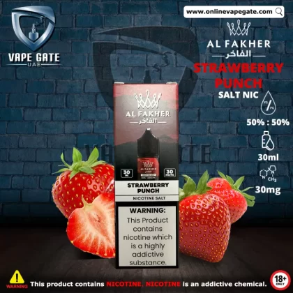Al Fakher - Strawberry Punch Saltnic 30ml - 30 mg / 30 ml