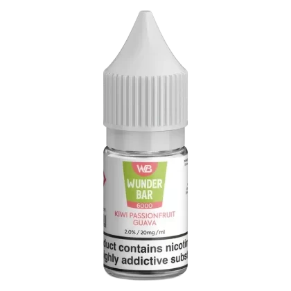 Wunderbar 6000 Kiwi Passionfruit Guava Nic Salt