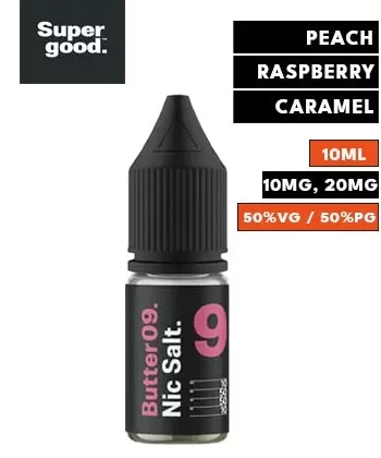 Butter 09 Nic Salt eLiquid by Supergood - 10mg / 10ml